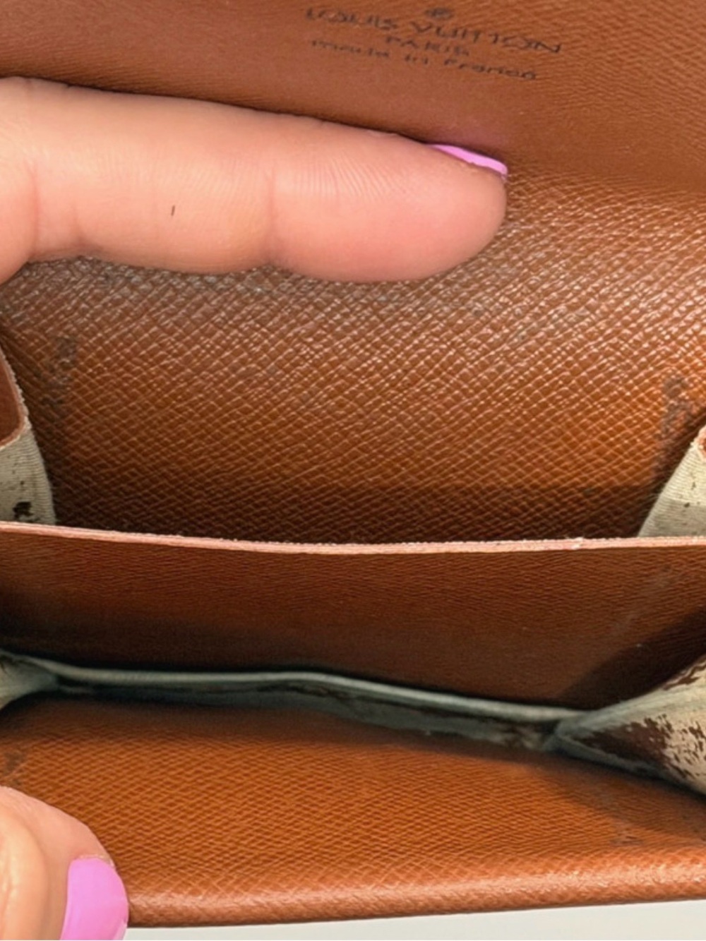 Louis Vuitton Monogram Porte-Monnaie Gousset coin Purse or credit card 💳 - Picture 10 of 15